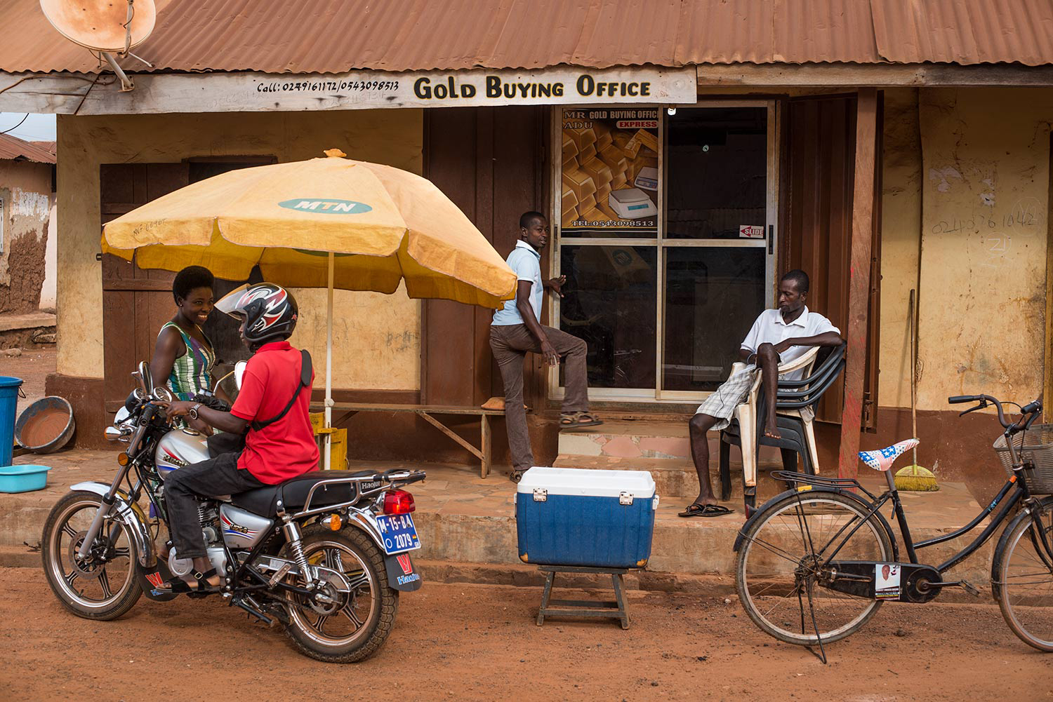 Fotografía del proyecto Mina de oro en Ghana